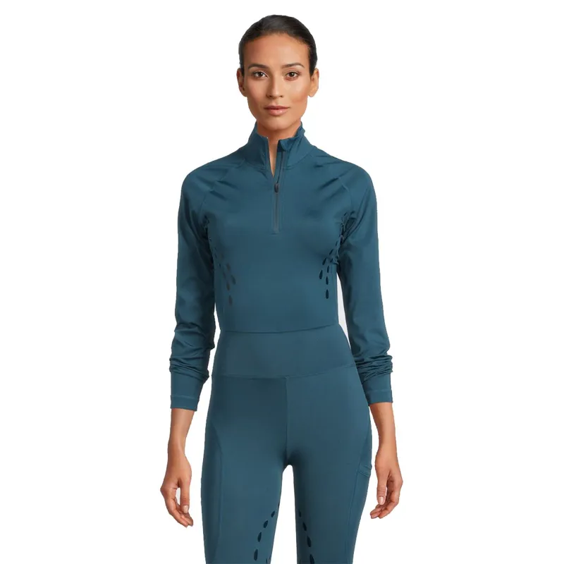 PS Of Sweden Tiffany Zip-Up Sweater - Neptuna